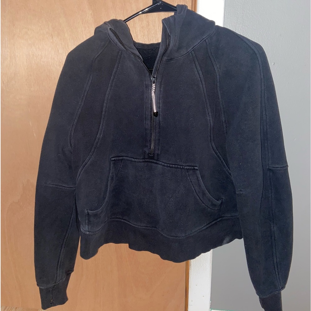 Black Lululemon Scuba Half Zip